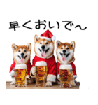 クリスマス☆柴犬（個別スタンプ：30）