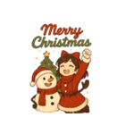 新年の女の子（個別スタンプ：9）