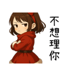 新年の女の子（個別スタンプ：39）
