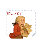 モーツァルト 作曲 バロック 音楽 (文字)（個別スタンプ：8）