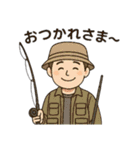 釣り人の気持ちや連絡などのスタンプ（個別スタンプ：2）