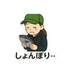 釣り人の気持ちや連絡などのスタンプ（個別スタンプ：11）