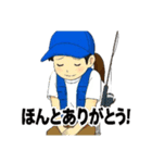 釣り人の気持ちや連絡などのスタンプ（個別スタンプ：24）