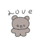 たのしそう（目がきゅるきゅる）（個別スタンプ：22）