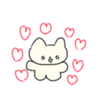 たのしそう（目がきゅるきゅる）（個別スタンプ：33）