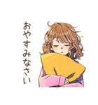 一年中使える♡大人可愛いOL（個別スタンプ：8）