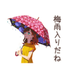 一年中使える♡大人可愛いOL（個別スタンプ：15）