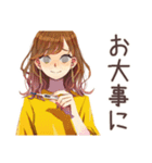 一年中使える♡大人可愛いOL（個別スタンプ：38）