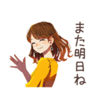 一年中使える♡大人可愛いOL（個別スタンプ：40）