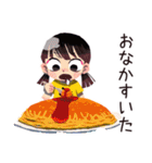一年中使える★子ども（女の子）日常（個別スタンプ：6）