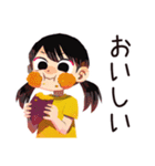 一年中使える★子ども（女の子）日常（個別スタンプ：24）