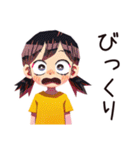 一年中使える★子ども（女の子）日常（個別スタンプ：37）