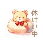 やさしいくまのリモートワーク★一言（個別スタンプ：20）