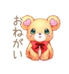 やさしいくまのリモートワーク★一言（個別スタンプ：28）