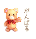 やさしいくまのリモートワーク★一言（個別スタンプ：30）