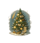 願いを込めて！40種類のクリスマスツリー（個別スタンプ：11）