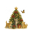 願いを込めて！40種類のクリスマスツリー（個別スタンプ：15）