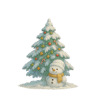 願いを込めて！40種類のクリスマスツリー（個別スタンプ：19）