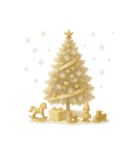 願いを込めて！40種類のクリスマスツリー（個別スタンプ：22）