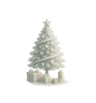 願いを込めて！40種類のクリスマスツリー（個別スタンプ：27）