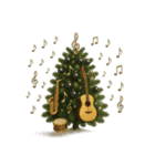 願いを込めて！40種類のクリスマスツリー（個別スタンプ：34）