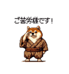 子分ふとっちょ柴犬 一生ついていきます（個別スタンプ：3）