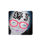 cozocobunネガティブアートスタンプ！（個別スタンプ：2）