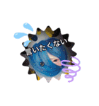 cozocobunネガティブアートスタンプ！（個別スタンプ：7）