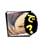 cozocobunネガティブアートスタンプ！（個別スタンプ：35）