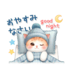 猫がいっぱい♡大人可愛いお正月【改訂版】（個別スタンプ：16）