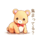 やさしいくまの趣味の集まり★連絡（個別スタンプ：5）