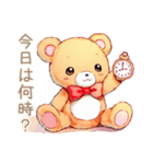 やさしいくまの趣味の集まり★連絡（個別スタンプ：6）