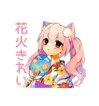 一年中使える★ねこみみメイド（個別スタンプ：26）