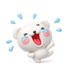 ず～っと使える♡とても働くしろくまさん（個別スタンプ：18）