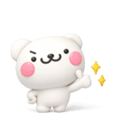 ず～っと使える♡とても働くしろくまさん（個別スタンプ：29）