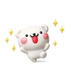 ず～っと使える♡とても働くしろくまさん（個別スタンプ：30）