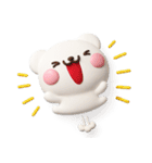 ず～っと使える♡とても働くしろくまさん（個別スタンプ：32）