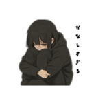 病んでます引きこもりさん（個別スタンプ：12）