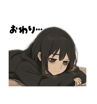 病んでます引きこもりさん（個別スタンプ：14）