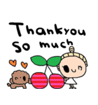 (nenerin日常スタンプ552英語気遣い)（個別スタンプ：1）