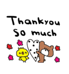 (nenerin日常スタンプ552英語気遣い)（個別スタンプ：17）