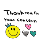 (nenerin日常スタンプ552英語気遣い)（個別スタンプ：34）