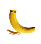 ⚫動く！情熱バナナ（エッチ/笑える/エロい)（個別スタンプ：1）