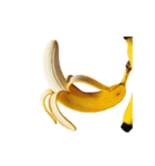 ⚫動く！情熱バナナ（エッチ/笑える/エロい)（個別スタンプ：12）