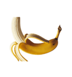 ⚫動く！情熱バナナ（エッチ/笑える/エロい)（個別スタンプ：14）