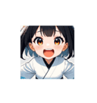 素直でかわいい制服ガールの毎日スタンプ（個別スタンプ：6）