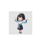 素直でかわいい制服ガールの毎日スタンプ（個別スタンプ：10）