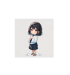 やさしい和風ガールのほのぼのスタンプ（個別スタンプ：16）