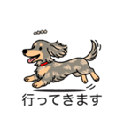 名前入りダックスイザベラタンダップル（個別スタンプ：13）