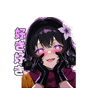 ぬくもりマフラーガール（個別スタンプ：16）